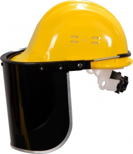 Essafe Vidalı Baret + Yeşil Siperlik